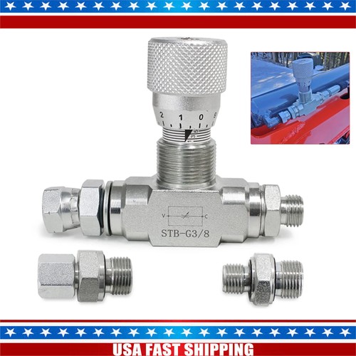 Hydraulic adjustable flow - 3/8",
